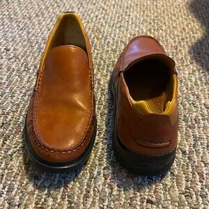 Cole Haan Brown Leather Slip On Loafer Shoe Men 10M